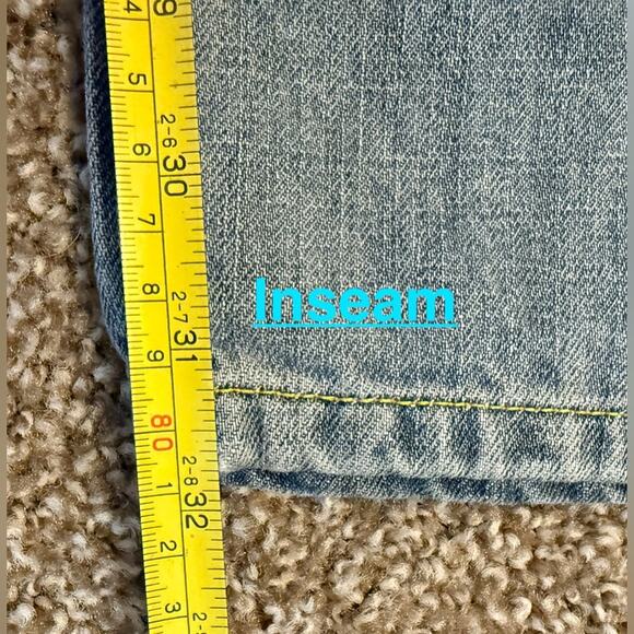 Pants SPF Jeans blue size 34-32 - Picture 5 of 12